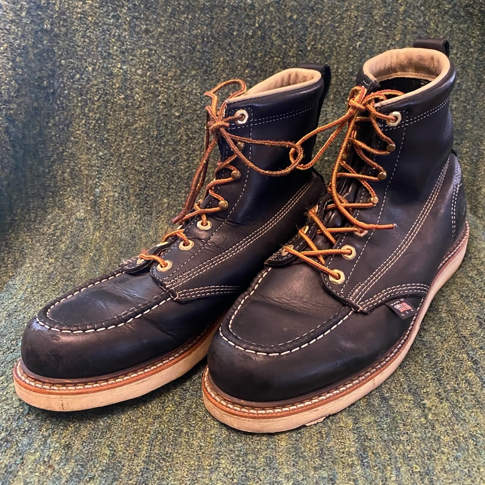 Thorogood Navy Work Boot